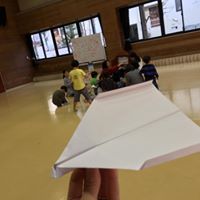 紙飛行機大会